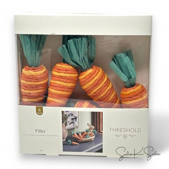 Threshold 6pc‎ Easter Carrot Filler - Spring Decor - Target 2024 - Picture 4 of 4
